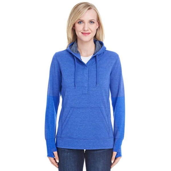 J America Ladies Omega Stretch Snap-Placket Hood