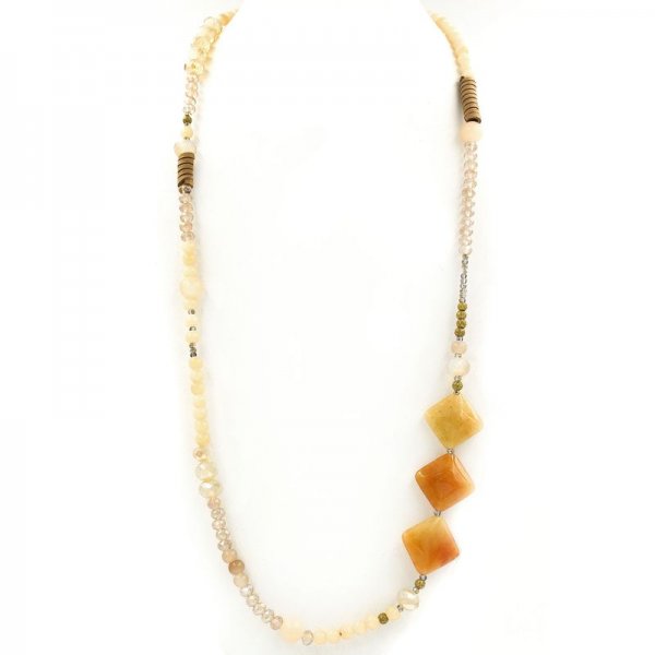 Semi-Precious Stone/Faceted Bead Necklace