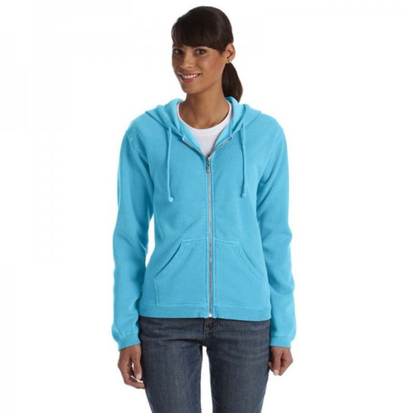 Comfort Colors Ladies Garment-Dyed Full-Zip Hoodie