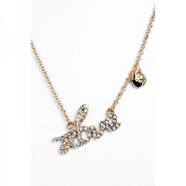 Crystal Love Necklace Set