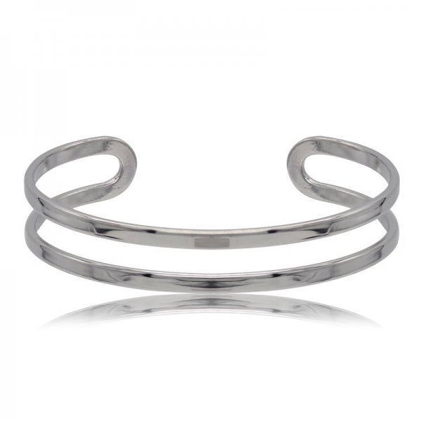 Twirling zinc Cuff