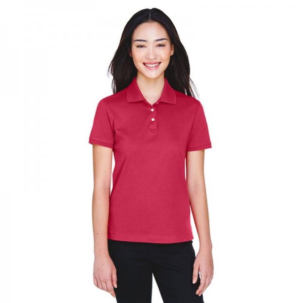 Devon & Jones Ladies Perfect Pima Interlock Polo Shirt