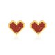 Wholesale Red Heart-Shaped zinc Jewelry Set