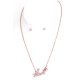 Crystal Love Necklace Set