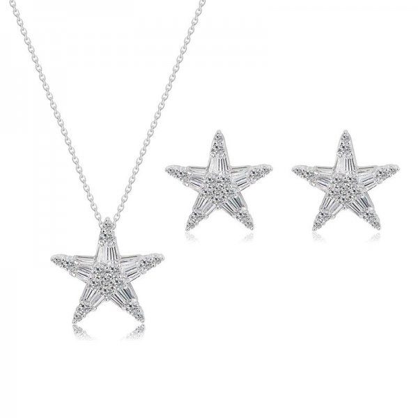 Star Bridal Jewelry Set